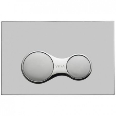 Кнопка смыва Vitra Sirius 740-0485 хром матовый