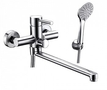 Смеситель для ванны с душем WasserKraft Main 4102L хром