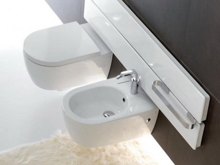 Унитаз Hatria Fusion YXGQ подвесной без сиденья