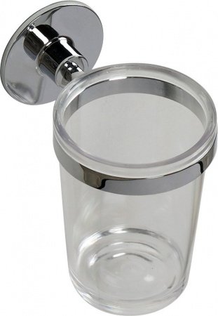 Стакан для зубных щеток Fixsen Round FX-92106 Хром