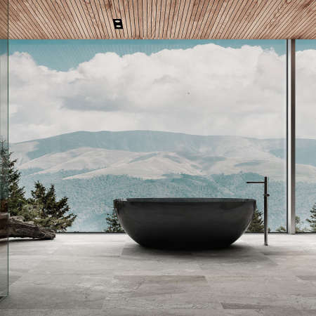 Ванна из полиэфирной смолы 170х75 Vincea VBT-6T01B черный