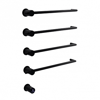 Полотенцесушитель электрический ABBER Charme AH4004MB черный матовый