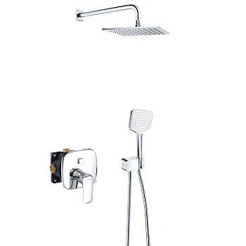 Встраиваемая душевая система со смесителем Kludi Ameo 416400575 хром