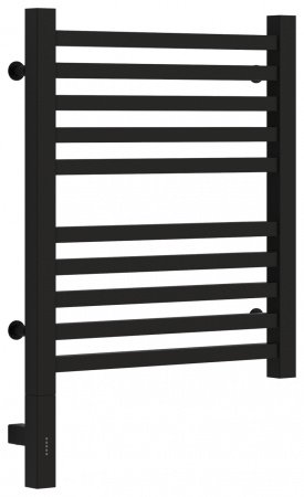 Полотенцесушитель электрический Сунержа Модус 3.0 50х40 черный матовый, левый ТЭН