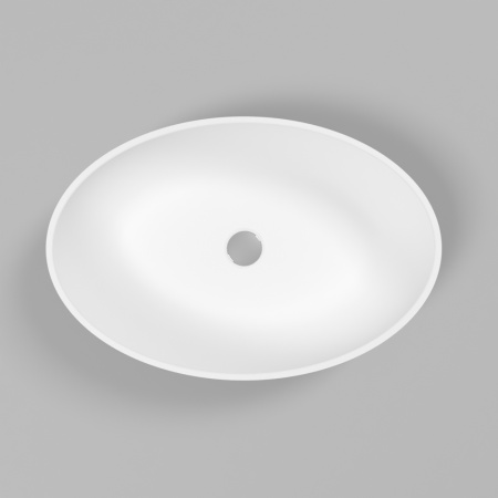 Умывальник WHITECROSS Citrine 60x40 (белый мат) иск. камень