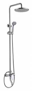 Душевая стойка Bravat Eler F6191238CP-A-RUS хром