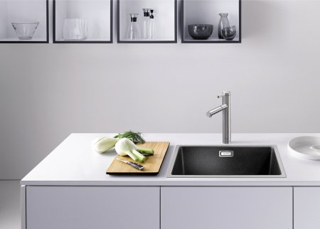 Смеситель для кухни Blanco Linee-S 517592 нержавеющая сталь
