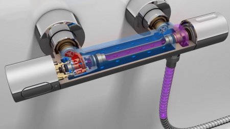 Термостат для ванны с душем Grohe Grohtherm 800 34558000 хром