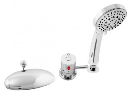 Смеситель на борт ванны Rav Slezak Dunaj Termostat DT270.5S хром