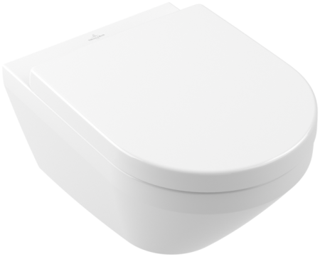 Унитаз подвесной безободковый Villeroy&Boch Architectura Pack 4694CL01 с сиденьем микролифт