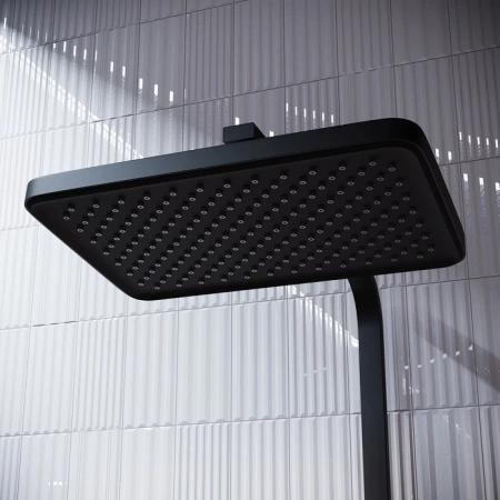 Душевая стойка IDDIS Slide SLIBLBTi06 черный матовый