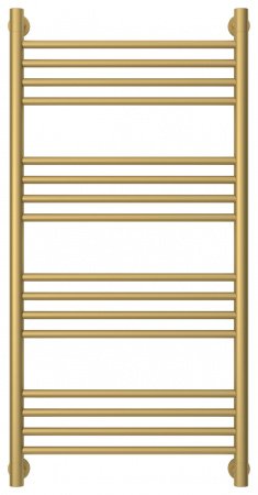 Полотенцесушитель водяной Сунержа Богема+ 100х50 перемычка прямая, золото матовое