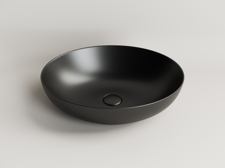 Раковина накладная 52см Ceramica Nova Element CN6017MB черный матовый