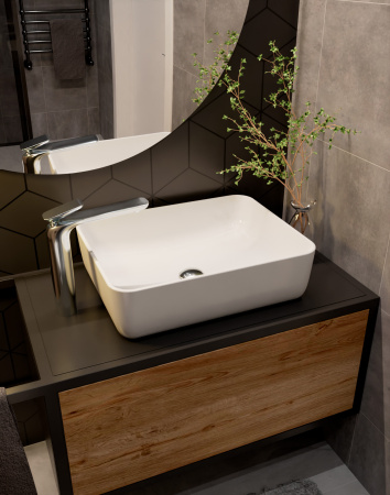 Смеситель для раковины AQUAme Como AQM6514CR хром