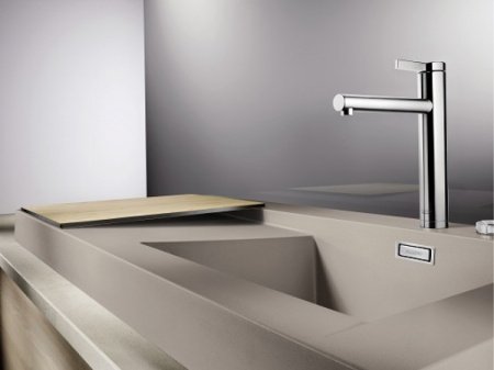 Смеситель для кухни Blanco Linee 517596 нержавеющая сталь