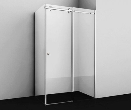Душевой угол WasserKraft Vils 56R07 120x90x200, профиль хром, стекло прозрачное