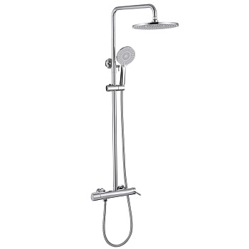 Душевая стойка со смесителем ABBER Emotion AF8816 хром