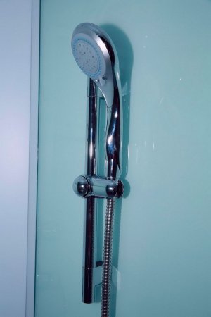 Душевая кабина Timo Eco TE-0701 P 100x100x215 профиль белый, стекло рифленое