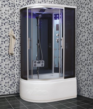 Душевая кабина Timo Standart T-1110 L 110x85x220 профиль хром матовый, стекло прозрачное