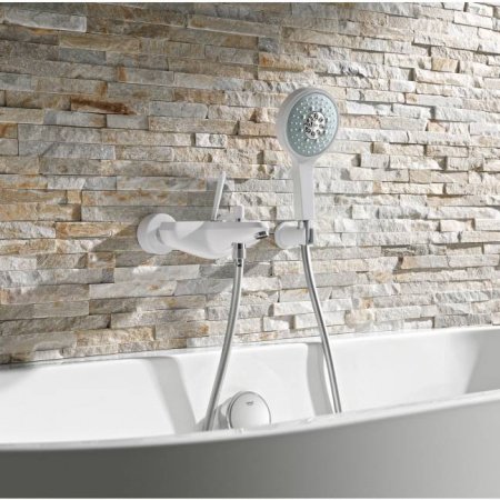 Смеситель для ванны Grohe Eurodisc Joy 23431LS0 белая луна/хром