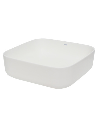 Раковина накладная 39см AQUAme AQM5011MW белый матовый