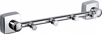 Крючки для полотенец Fixsen Kvadro FX-61305-4 Хром
