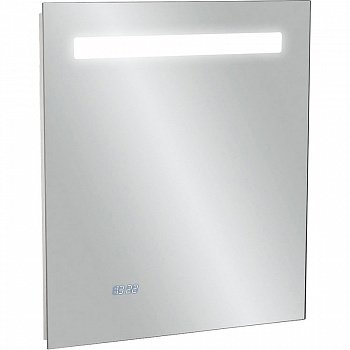 Зеркало Jacob Delafon Parallel 60 с часами со светодиодной подсветкой