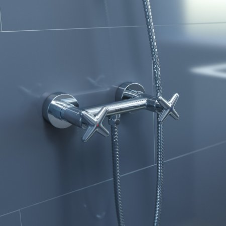 Смеситель для ванны с душем IDDIS Acros ACRSB00i03WA хром глянцевый