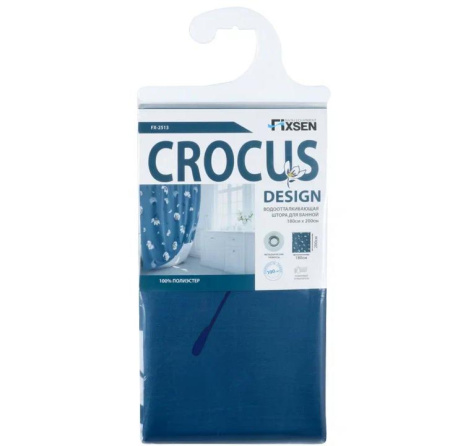 Штора для ванной Fixsen Crocus, FX-2513