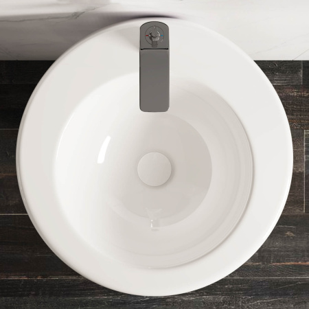 Раковина напольная 55см Ceramica Nova 850 CN1807 белый
