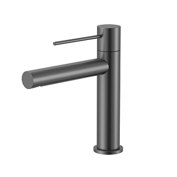 Смеситель для раковины Vincea Aspire VBF-4AS01GM вороненая сталь