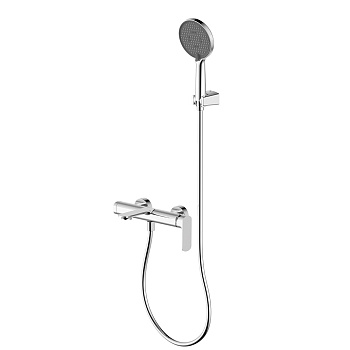 Смеситель для ванны с душевым набором AQUAme Monza AQM6312CR хром