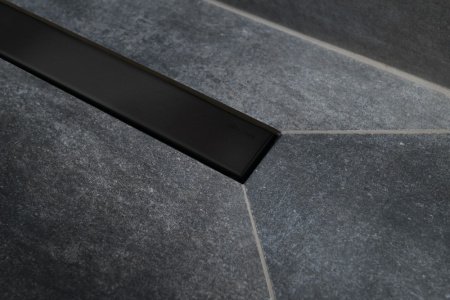 Душевой лоток Pestan Confluo Frameless Line 650 Black Matte
