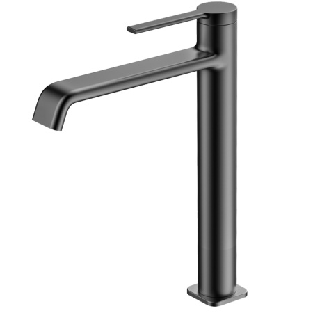 Смеситель для раковины AQUAme Asti AQM6414GM вороненая сталь