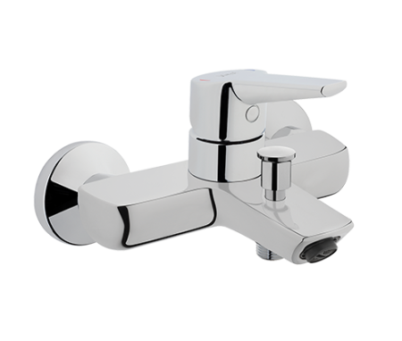 Смеситель для ванны и душа Vitra Solid S A42444EXP Хром