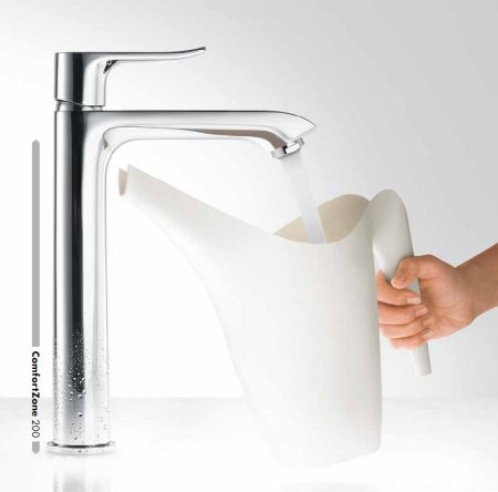 Смеситель для раковины Hansgrohe Metris 31082000 Хром
