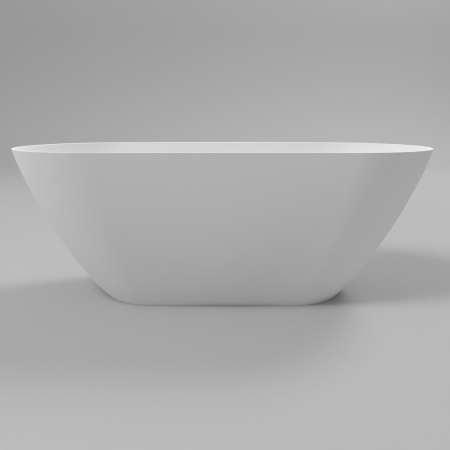 Ванна WHITECROSS Coral X 170x77 (белый мат) иск. камень