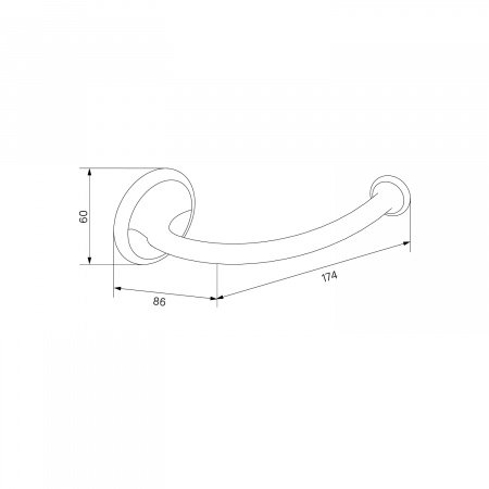 Держатель туалетной бумаги IDDIS Oldie OLDBR00i43 бронза