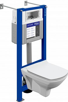 Комплект Cersanit CARINA XL CO DPL EO slim + AQUA SMART M40