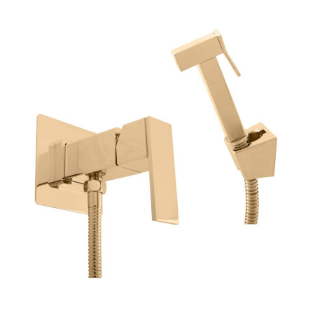 Гигиенический душ со смесителем Rav Slezak Loira LR547/1Z, золото
