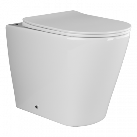 Унитаз приставной Ceramica Nova Highlight CN1812 белый