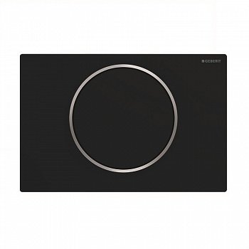 Кнопка смыва Geberit Sigma 10 115.758.14.5 хром глянцевый/черный матовый