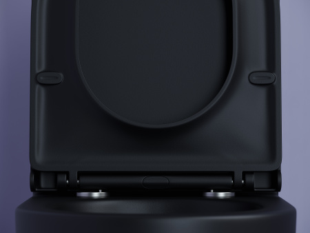 Унитаз напольный напольный Ceramica Nova Metropol CN4001MB черный матовый