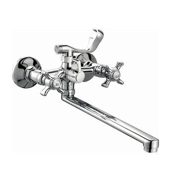 Смеситель для ванны Haiba HB2124, хром