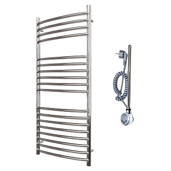 Полотенцесушитель электрический Point PN05152SE П18 500x1200 левый/правый, хром