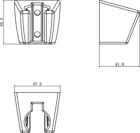 Душевой гарнитур Ravak 907 Хром