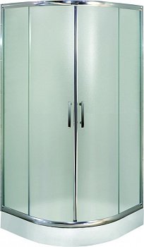 Душевой угол Esbano ES-8005 80x80x200 профиль хром, стекло матовое