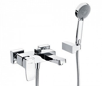 Смеситель для ванны с душем WasserKraft Aller 1061 хром
