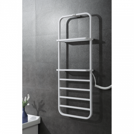 Полотенцесушитель электрический Black&White N-337W 101х40 белый матовый