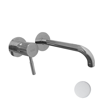 Смеситель для раковины Webert Rimini RI830606010, белый